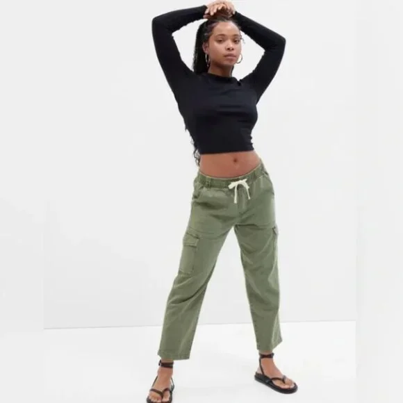 Gap Easy Jean in Green (Women's L) - Picture 1 of 6